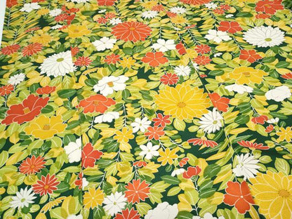 平和屋着物■上質な小紋　草花文　正絹　逸品　CABG2780th
