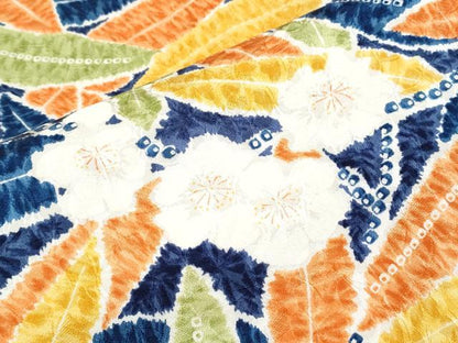 平和屋着物■上質な小紋　草花文　正絹　逸品　CABG2781th