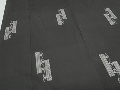 平和屋着物●本場大島紬　9マルキ　吉祥花文　正絹　逸品　CABG2787th