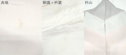 平和屋着物●訪問着　作家物　霞文　暈し染め　金銀彩　正絹　逸品　CABG2791th