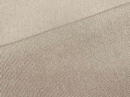 平和屋着物●江戸小紋　万筋　胡桃染色×焦茶色　正絹　逸品　CABG2792th
