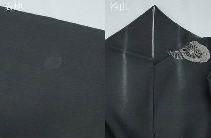 平和屋着物●本場大島紬　9マルキ　片輪車文　正絹　逸品　CABG2795th