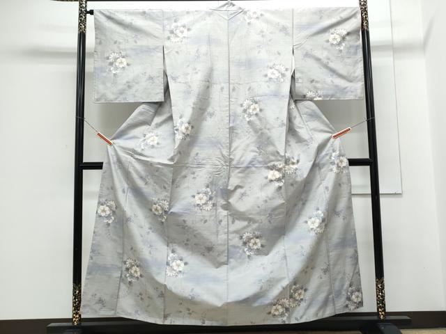 平和屋着物●都喜ヱ門　本場大島紬　舞花季　藤絹織物謹製　証紙付き　正絹　逸品　CABG2797th