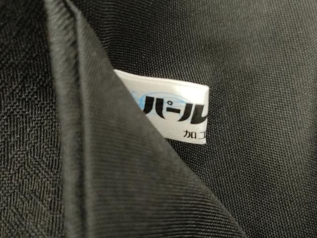 平和屋着物●九寸名古屋帯　草花文　黒地　正絹　逸品　CABG2810dy