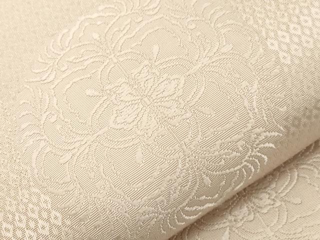 平和屋着物●六通柄袋帯　花丸文　金糸　正絹　逸品　未使用　CABG2862dy