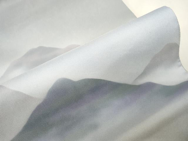 平和屋着物●両面　太鼓柄袋帯　遠山文　正絹　逸品　CABG2875dy