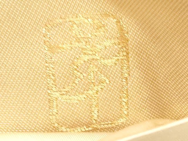 平和屋着物●西陣の名門　加納幸謹製　六通柄袋帯　花尽くし文　金糸　正絹　逸品　CABG2888dy