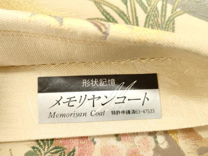 平和屋着物●六通柄袋帯　招福図　金糸　証紙・色紙付き　正絹　逸品　CABG2890dy