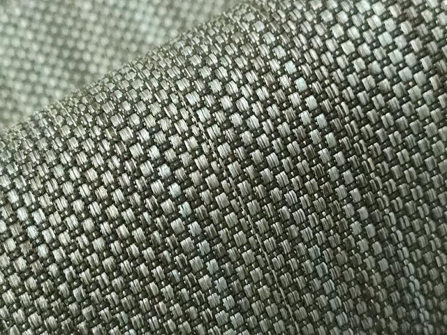 平和屋着物●男性　本場筑前博多織　角帯　霞文　正絹　逸品　CABG2894dy