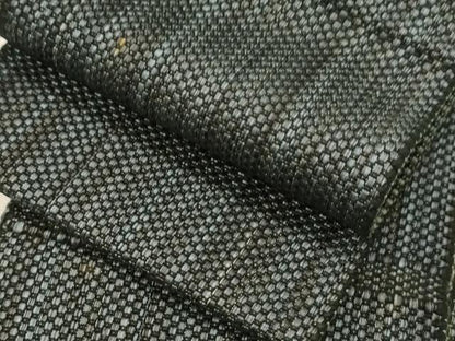 平和屋着物●男性　本場筑前博多織　角帯　霞文　正絹　逸品　CABG2894dy