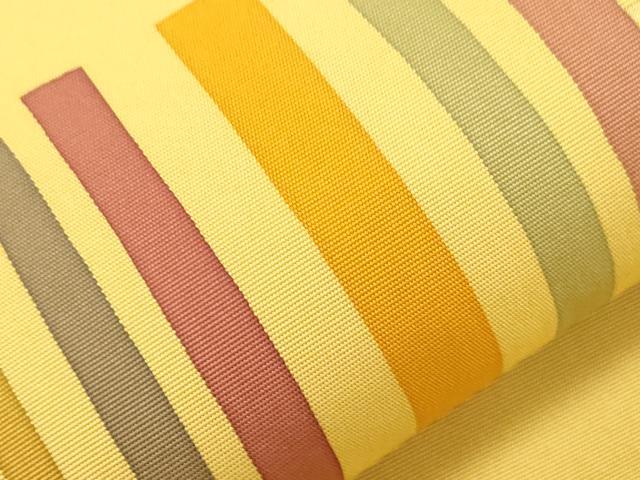 平和屋着物●塩瀬　九寸名古屋帯　幾何学文　金彩　正絹　逸品　CABG2904dy