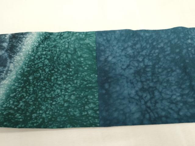 平和屋着物●九寸名古屋帯　絞り　草花文　正絹　逸品　CABG2927dy