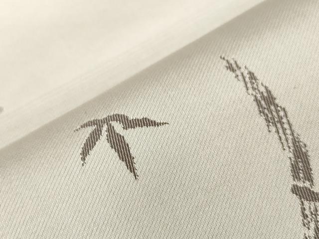 平和屋着物●両面　六通柄袋帯　葡萄蔦の葉花文　金銀糸　正絹　逸品　未使用　CABG2942dy