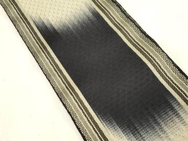 平和屋着物●半幅帯　唐組　霞文　正絹　逸品　未使用　CABG2948dy