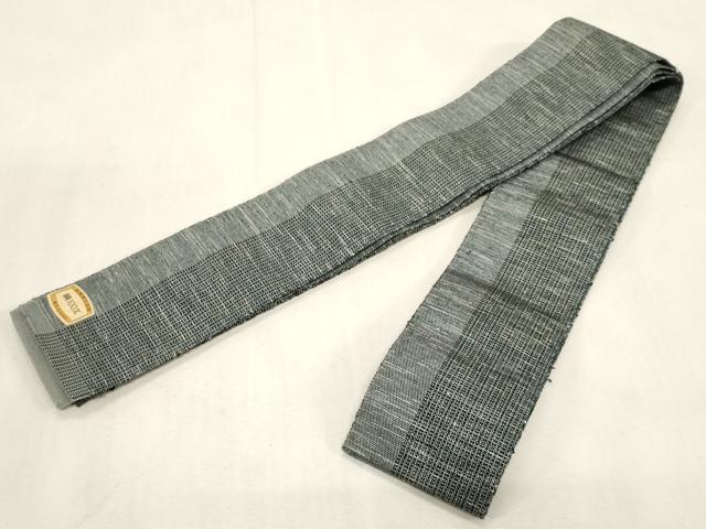 平和屋着物●男性　角帯　宝来織　縞　正絹　逸品　未使用　CABG2960dy