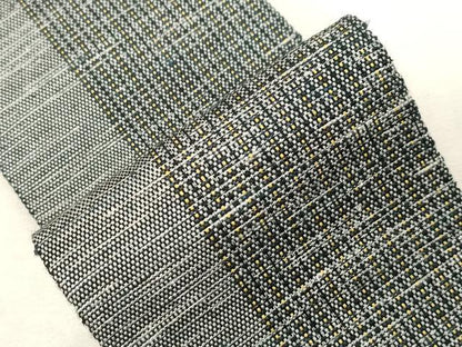 平和屋着物●男性　角帯　宝来織　縞　正絹　逸品　未使用　CABG2960dy