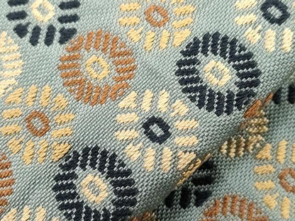 平和屋着物●男性　本場筑前博多織　角帯　刺繍　いちご錦　正絹　逸品　CABG2961dy