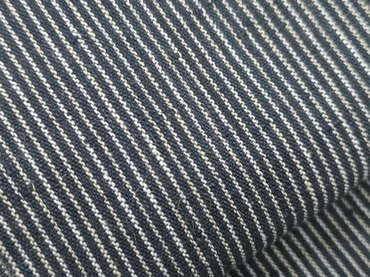 平和屋着物●男性　角帯　紬地　縞　正絹　逸品　CABG2994dy