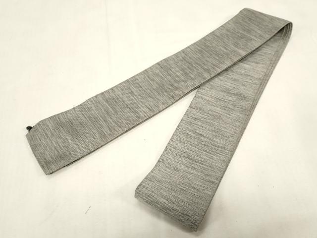平和屋着物●男性　本場筑前博多織　角帯　霞文　正絹　逸品　CABG2996dy