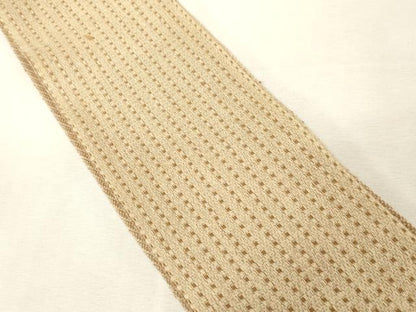 平和屋着物●男性　角帯　格子柄　正絹　逸品　CABG2999dy