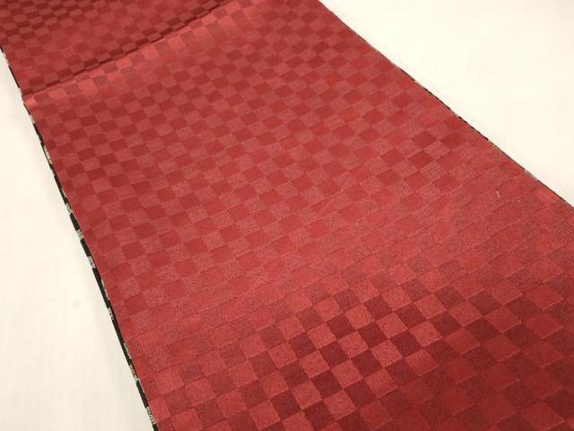 平和屋着物●H・L（アッシュエル）　HENRI-LUC CHAPUIS　両面　全通柄袋帯　麻の葉文様　CABG3015dy