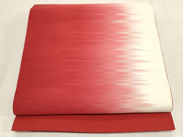 平和屋着物●爪掻き本綴れ　八寸名古屋帯　霞文　正絹　逸品　CABG3092dy