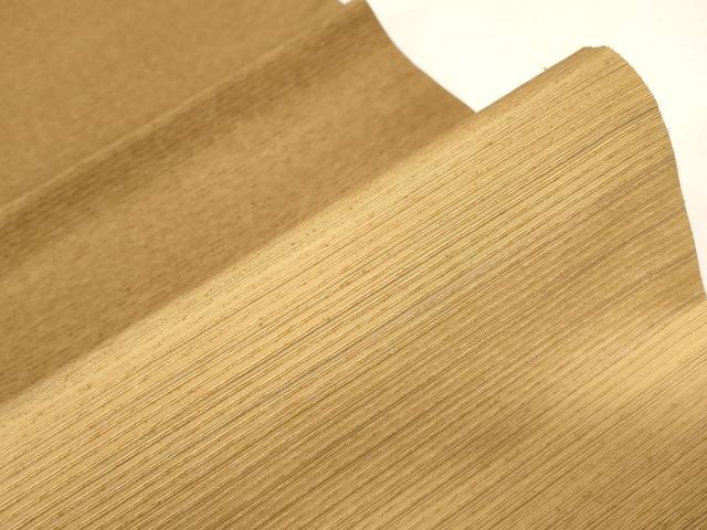 平和屋着物●太鼓柄袋帯　霞文　正絹　逸品　未使用　CABG3104dy