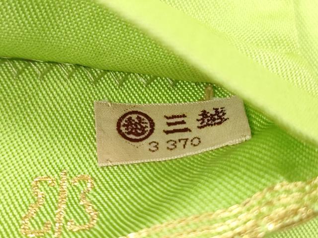 平和屋着物●西陣　川島織物　六通柄　本袋帯　正倉院花文　金糸　三越扱い　正絹　逸品　CABG3107dy