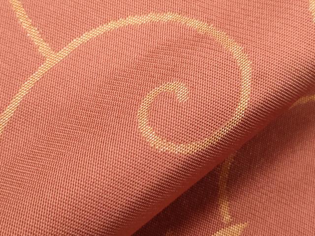 平和屋着物●全通柄　本袋帯　更紗唐草文　金糸　正絹　逸品　CABG3108dy