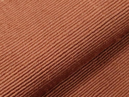 平和屋着物●半幅帯　信州紬　柿渋色　正絹　逸品　CABG3125dy