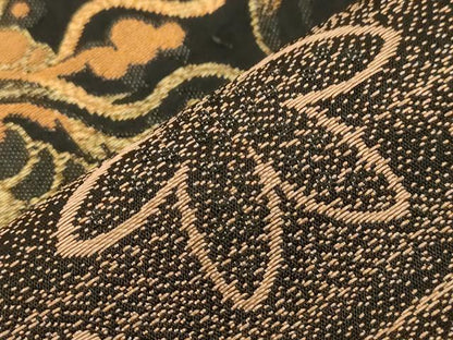 平和屋着物●アンティーク　大正ロマン　丸帯　竜花文　金糸　正絹　逸品　CABG3132dy