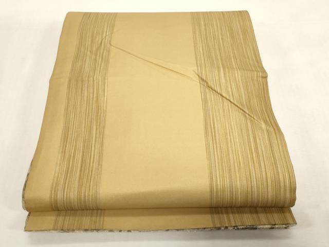 平和屋着物●両面　全通柄袋帯　更紗文　正絹　逸品　CABG3164dy