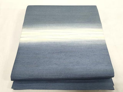 平和屋着物●太鼓柄袋帯　紬地　霞文　正絹　逸品　CABG3178dy