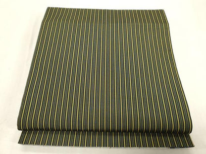 平和屋着物●両面　全通柄袋帯　紬地　簪　金糸　正絹　逸品　CABG3179dy
