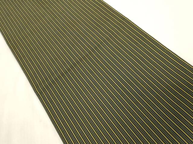 平和屋着物●両面　全通柄袋帯　紬地　簪　金糸　正絹　逸品　CABG3179dy