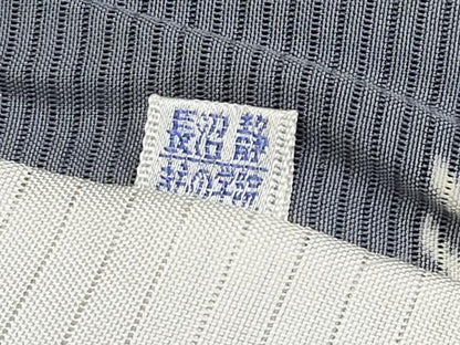 平和屋着物＊夏物 小紋 絽 琉球絣文様 正絹 逸品 CABG3223tx