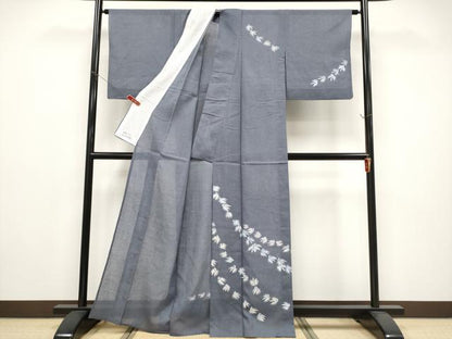 平和屋着物＊夏物 訪問着 手描き 鷺草 金彩 やまと誂製 CABG3228tx
