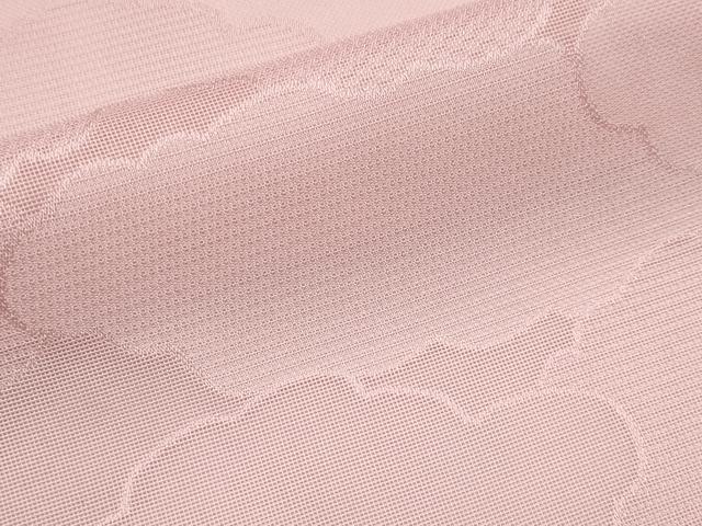 平和屋着物＊夏物 色無地 雲重ね紋紗 虹色 正絹 逸品 CABG3239tx