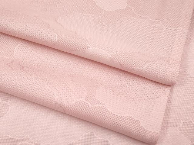 平和屋着物＊夏物 色無地 雲重ね紋紗 虹色 正絹 逸品 CABG3239tx