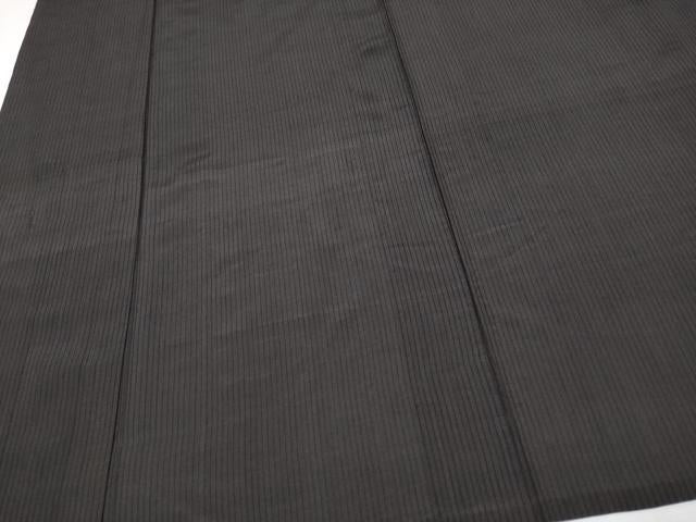 平和屋着物＊夏物 男性 紗紬 縞 正絹 逸品 CABG3249tx
