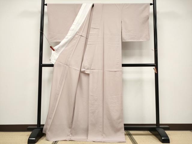 平和屋着物＊夏物 色無地 絽 薄柿色地 ロング丈 正絹 逸品 未使用 CABG3252tx