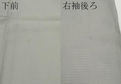 平和屋着物＊夏物 色無地 絽 利休白茶色 ロング丈 正絹 逸品 未使用 CABG3253tx