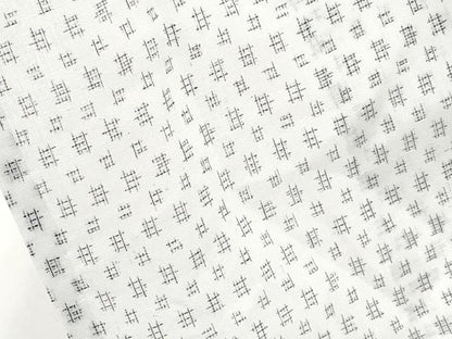 平和屋着物＊夏物 男性 上布 絣文様 麻 逸品 CABG3258tx