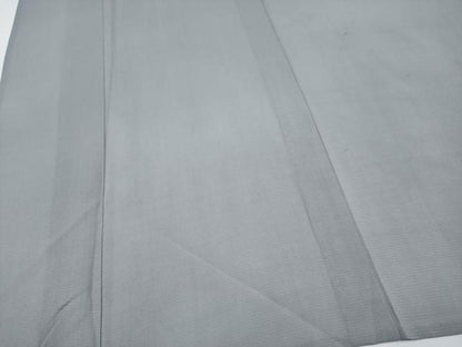 平和屋着物＊夏物　色無地　絽　銀鼠色　正絹　逸品　CABG3260tx