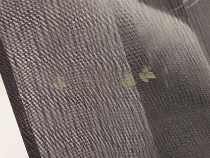 平和屋着物＊夏物　訪問着　紗　瓢箪蔦の葉文　暈し染め　金銀彩　正絹　逸品　CABG3269tx