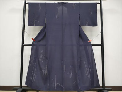 平和屋着物＊夏物　訪問着　紗　草木文　正絹　逸品　CABG3270tx