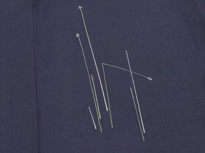 平和屋着物＊夏物　訪問着　紗　草木文　正絹　逸品　CABG3270tx