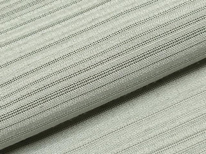 平和屋着物＊夏物　銀座きしや　誉詩多工芸　誉志　色無地　変わり絽　利休鼠色　正絹　逸品　CABG3276tx