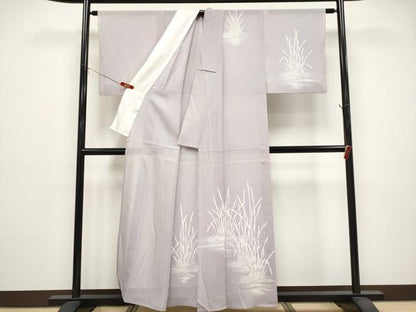 平和屋着物＊夏物　訪問着　絽　木賊文　正絹　逸品　CABG3280tx