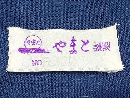 平和屋着物＊夏物　小紋　絽　色紙花文　金彩　やまと誂製　洗える着物　CABG3305tx